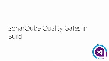 #vstssprints 95 - SonarQube Quality Gates in Build