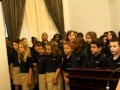 Kritsotakis conducts the Odyssey Charter School choir at the U.S Capitol