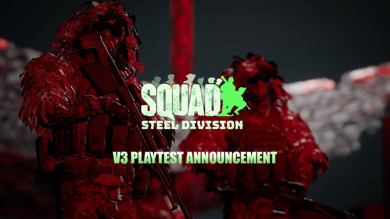 Squad - Steel Division - V3 Playtest Promo