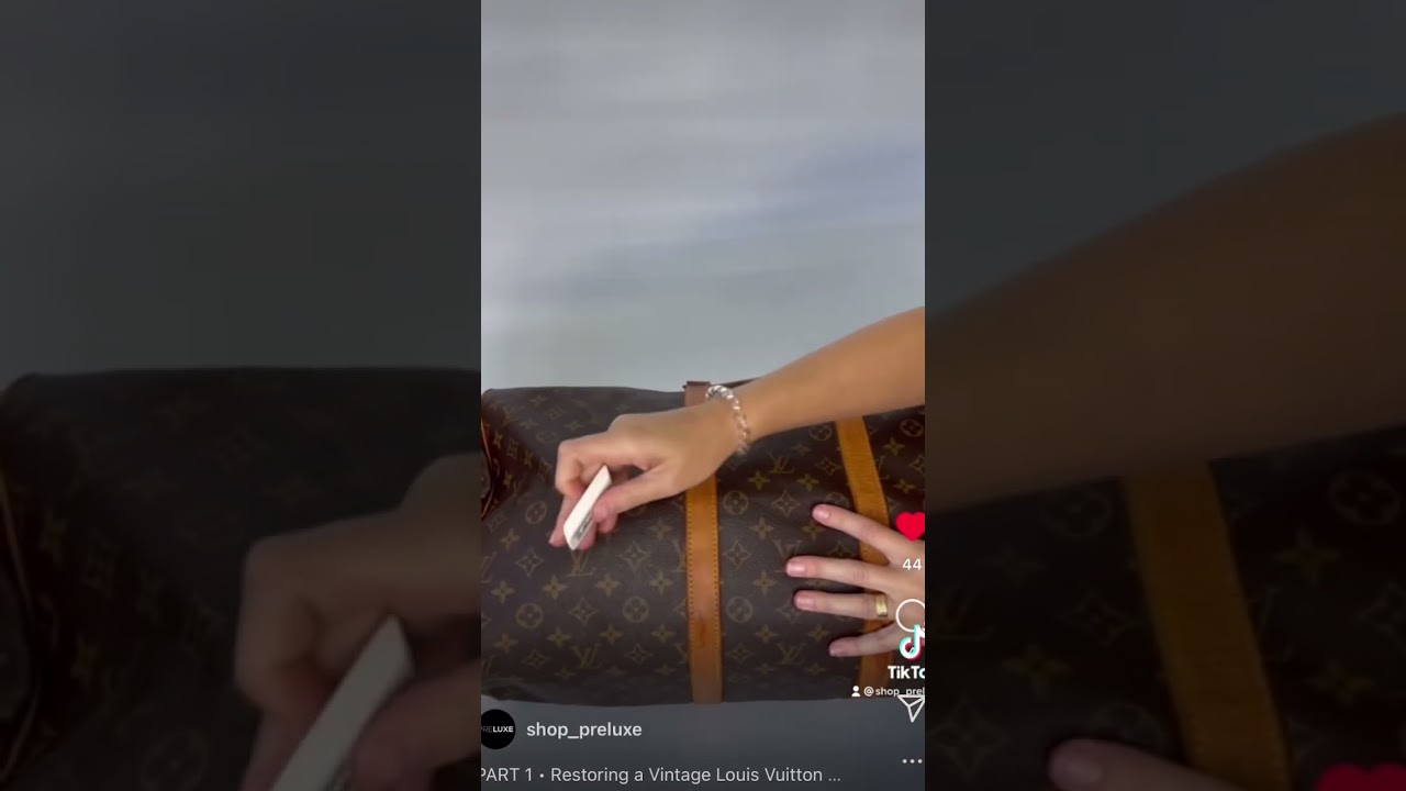 Part 1• Restoring a Vintage Louis Vuitton Keepall 55