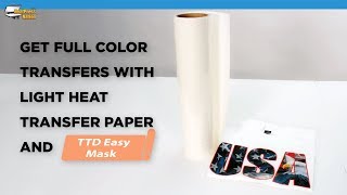 How to Get Full Color Transfers with Light Heat Transfer Paper and Siser TTD Easy Mask screenshot 2