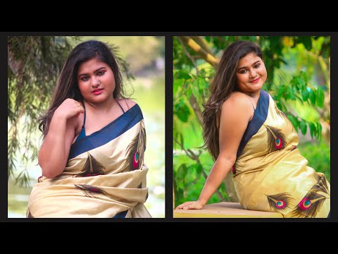Mesmerizing Megha || Saree Shoot || Saree Love