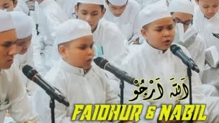 dzikir nasyid faidhur &  Nabil  lengkap dengan teks dan bahasa arabnya #zikir #dzikir #nasyid