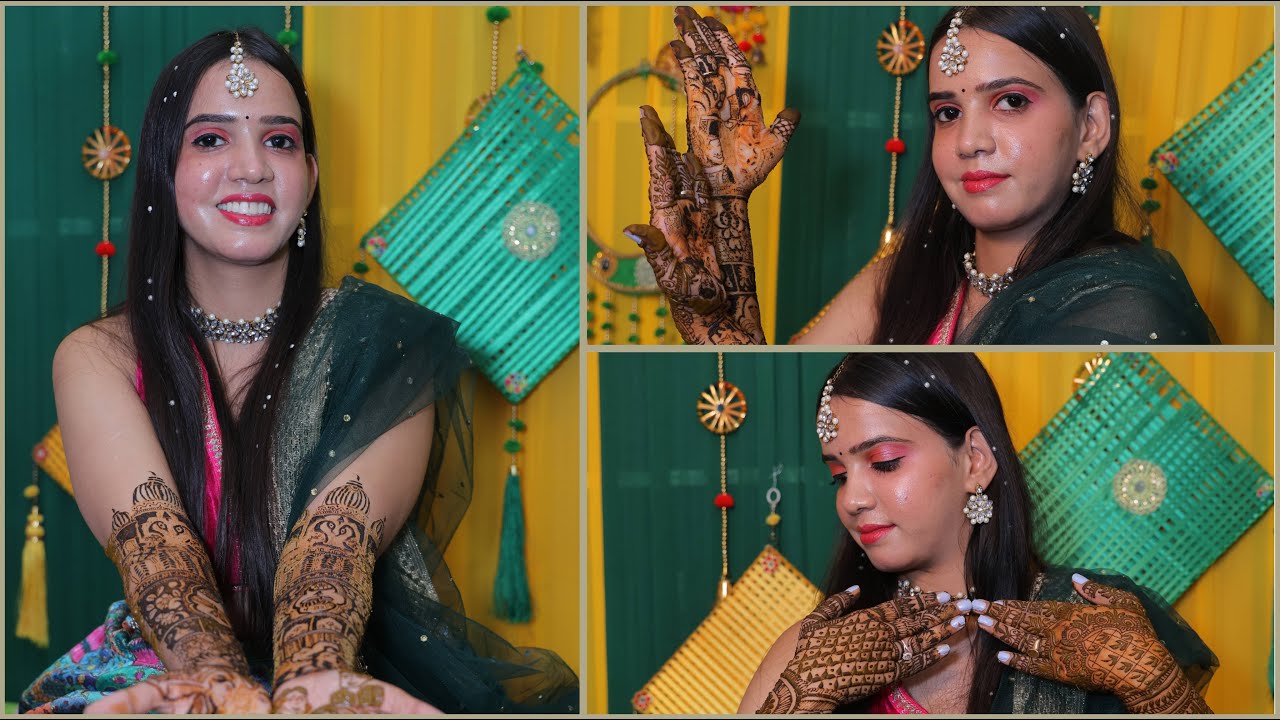 Sister’s Mehndi Ceremony 💚 | Family Moments, Dance & Wedding Vibes