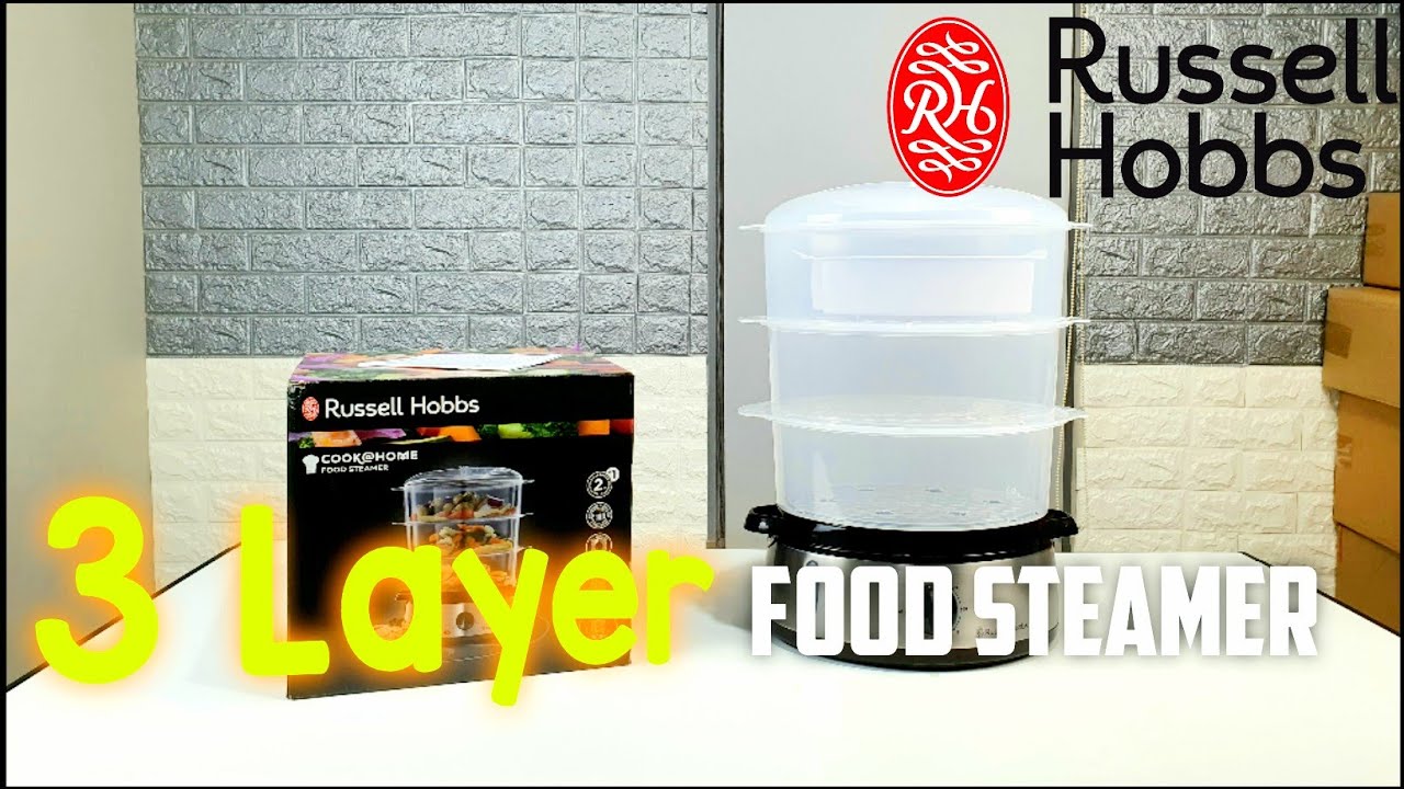 UNBOXING RUSSELL HOBBS FOOD STEAMERS HIDUP SEHAT DENGAN MAKANAN DI