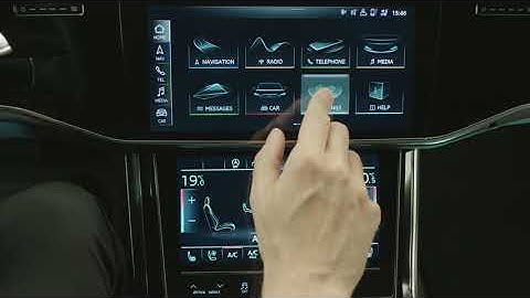 How to personalise the MMI menu | Audi Explanatory Video