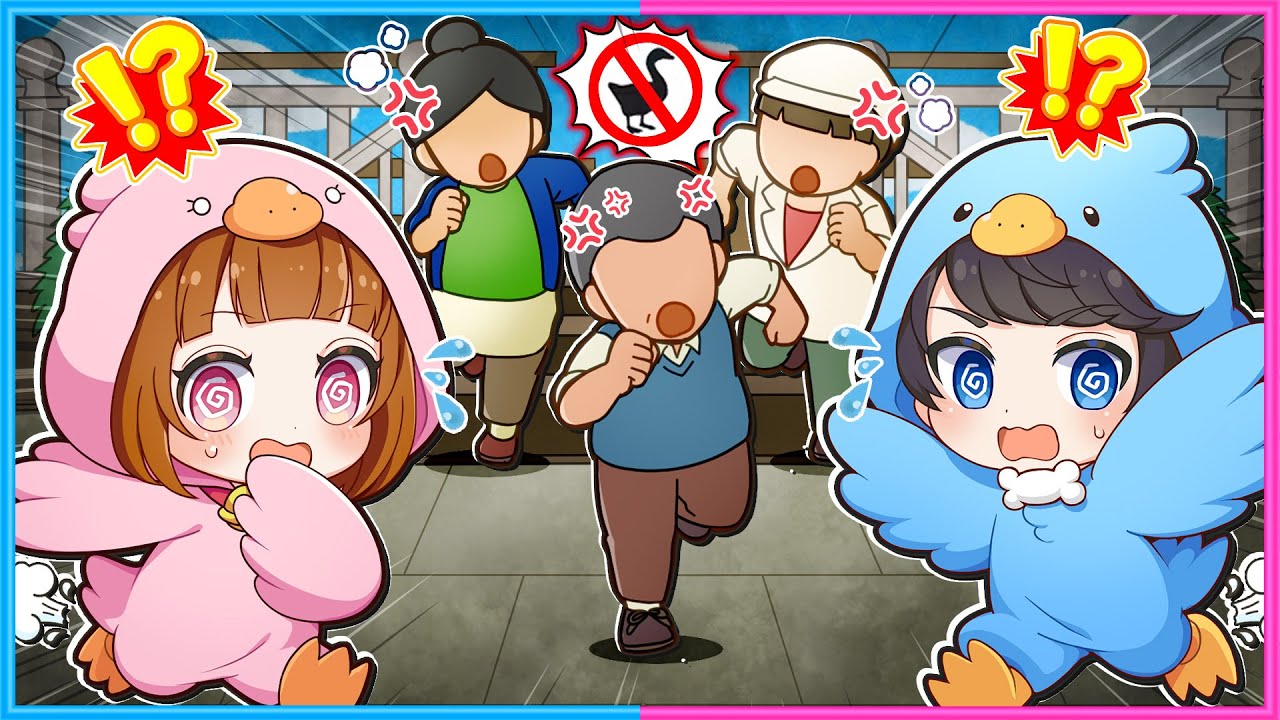 ガチョウになったちろぴのがいたずらをする🦢💨 #3 【 Untitled Goose Game 〜いたずらガチョウがやって来た!〜  】