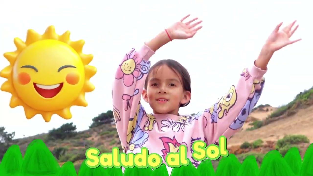 Saludo al Sol: Canción de Yoga para Niños - Música Divertida y Movimientos de Yoga