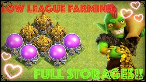 Clash of Clans - Farming Strategy for Fast and Easy Gold and Elixir (Episode 1) Town Hall 8, 9 & 10