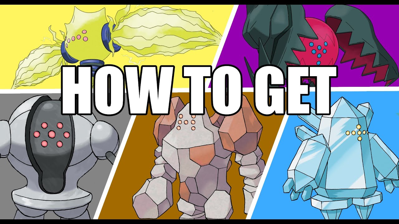 How To Get The Regi's! - Pokemon Sword & Shield - Crown Tundra - YouTube