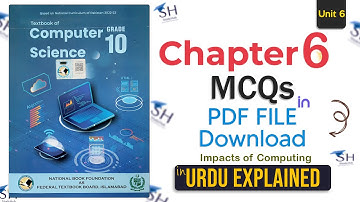 Class 10 Computer Science Chapter 6 - Lecture 13 | Multiple Choice Question & Answers | FBISE