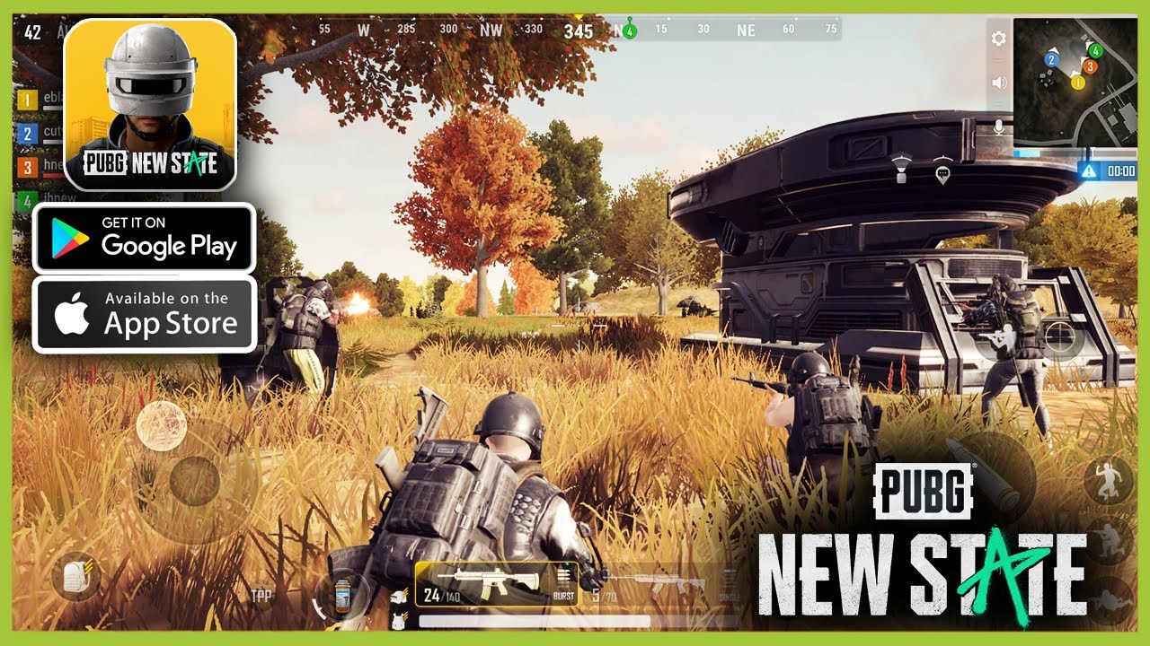 PUBG NEW STATE Gameplay Trailer (Android, iOS) – PUBG MOBILE 2