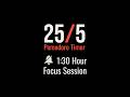 1.5 Hour Silent Pomodoro Timer – 25 Min Focus / 5 Min Break