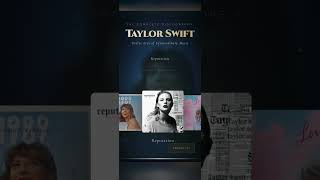 Taylor Swift Albums Interface 🎵 | Swipe Between Eras + Dynamic Tracklist UI