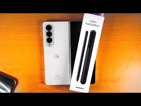 Samsung Galaxy Z Fold 4 S Pen Fold Edition Unboxing! - YouTube