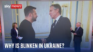 How significant is Blinken's unannounced trip to Kyiv? | UkraineRussia war