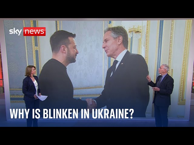 How significant is Blinken's unannounced trip to Kyiv? | Ukraine-Russia war class=