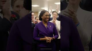 Claps as Kemi Badenoch enters CCHQ as new Conservative Leader 👏