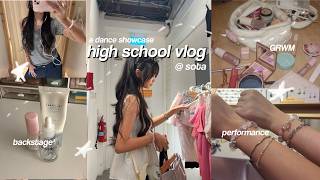 high school vlog (balancing school and dance) || school vlog 01