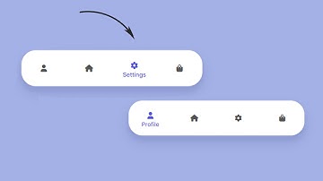 Pure CSS Menu Tabs With Indication On Hover | Animated Tab Bar Navigation