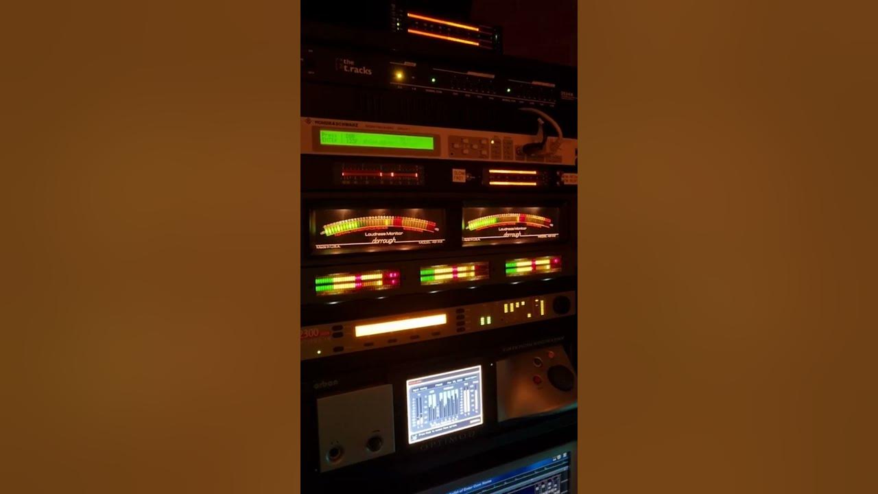 Loudness Meters Dorrough RTW NTP Orban Optimod 8500/2300 YouTube