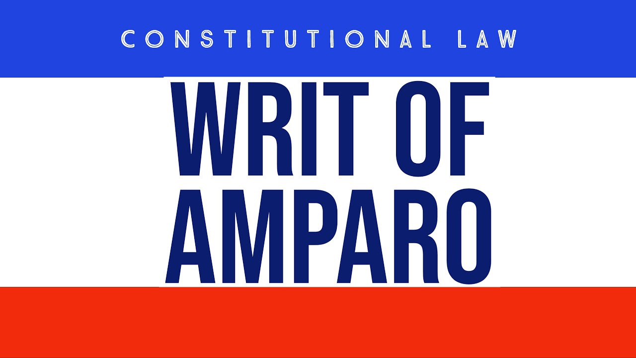 Who Use Writ Of Amparo?