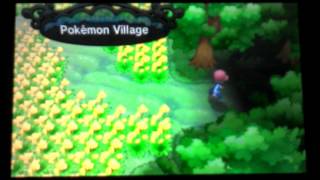 Pokémon X: Hidden Area in the Winding Woods