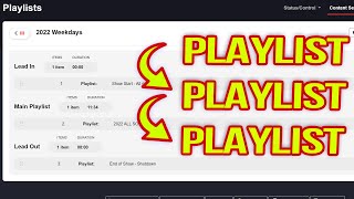 Manage Playlists Easier By Nesting a Playlist in a Playlist in Falcon Player