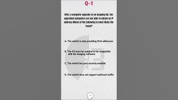 Comptia A+ CORE 2: Troubleshooting IP Address Issues After Computer Upgrade