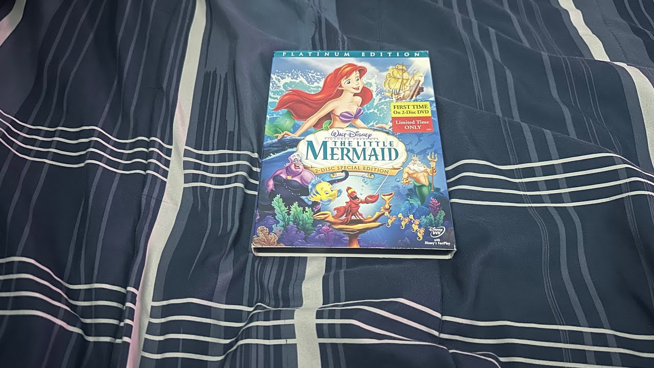 Opening to The Little Mermaid: Platinum Edition 2006 DVD (FastPlay option)