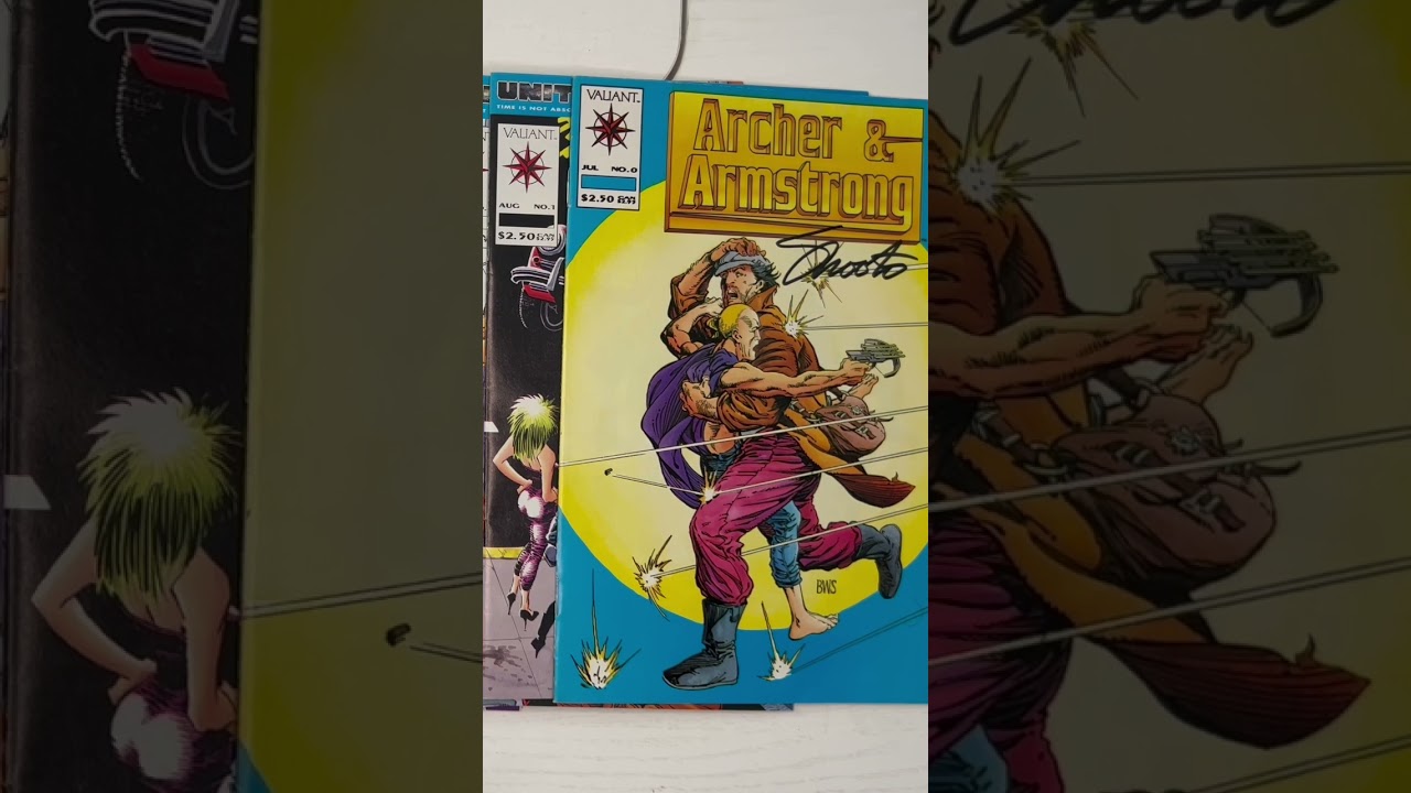 An excerpt of a visit to the early 90s Archer & Armstrong 