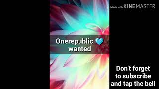 Download lagu Onerepublic - wanted 💙