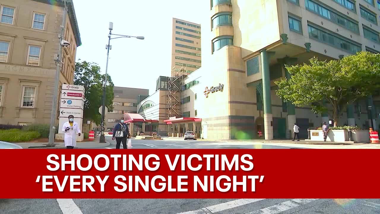 Treating gunshot victims inside Atlanta's busiest trauma center