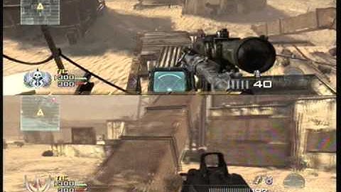 MW2 1v1 Rust Match Sniper vs. SMG