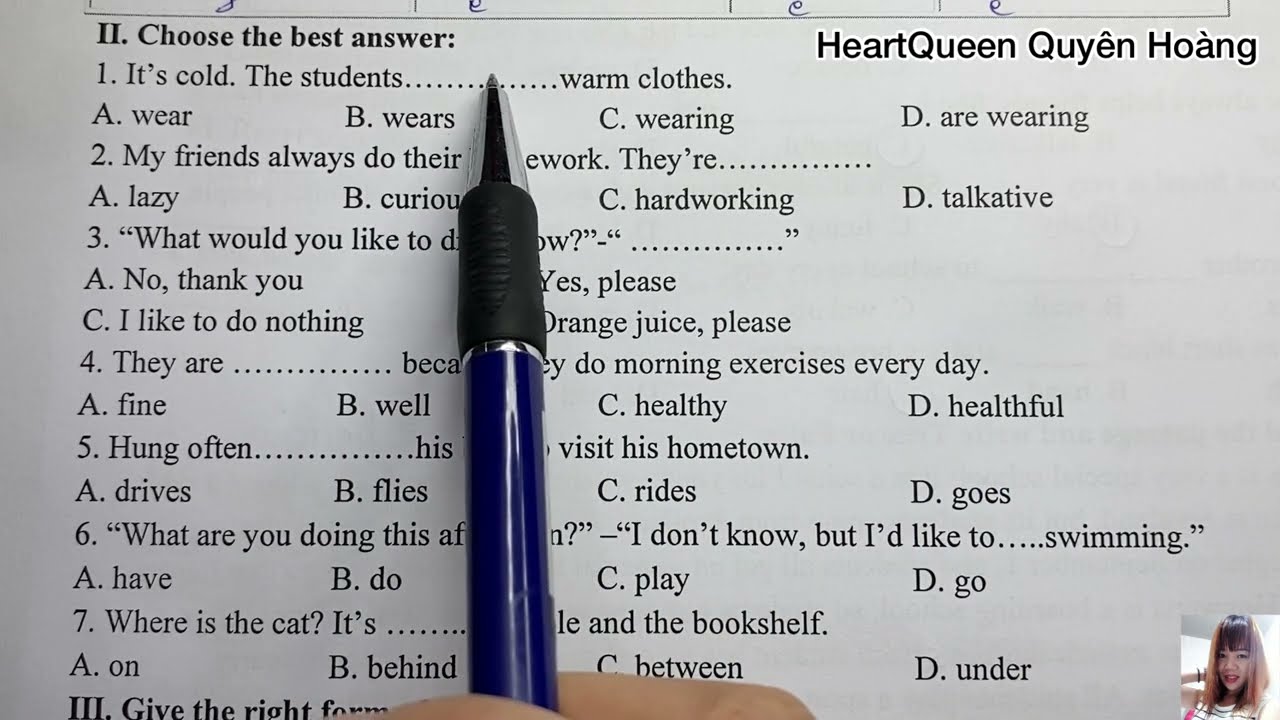 Top 9 đề thi giữa kỳ 1 Tiếng Anh lớp 6 Mới - Phần 1