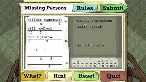 Puzzle Agent 2 Guide - Missing Persons