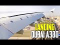 AMAZING A380 Landing At Dubai International Airport (DXB)- Emirates (HD) (60FPS)