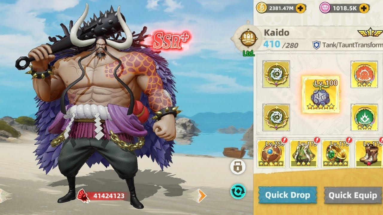 Kaido B11 🥳🎉- One Piece Sailing Tresure 