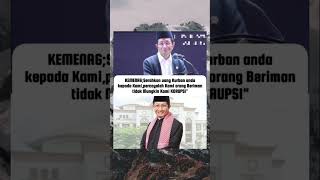 Tapi kamu belum yakin pak😮‍💨 #kemenag #nasaruddinumar #korupsi #kurban #iduladha #shortvideo