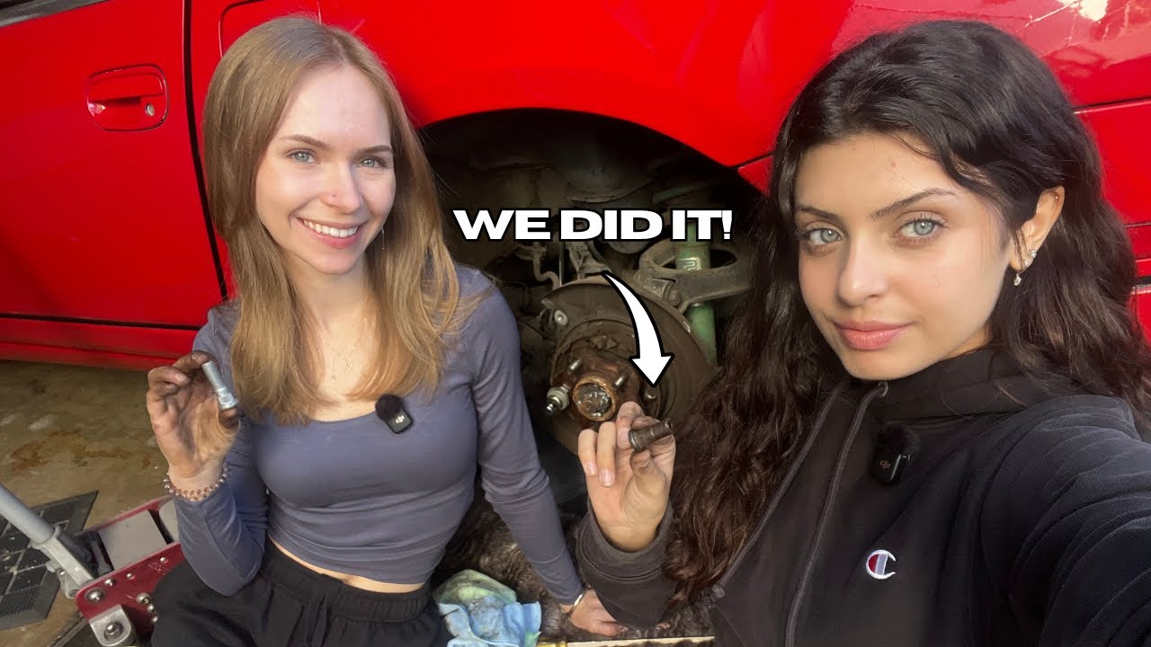 Replacing a Broken Wheel Stud on a Nissan 300ZX (Easy DIY Fix