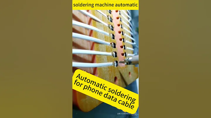 Automatic Soldering Machine for Phone Data Cable: Boost Your Production Efficiency!