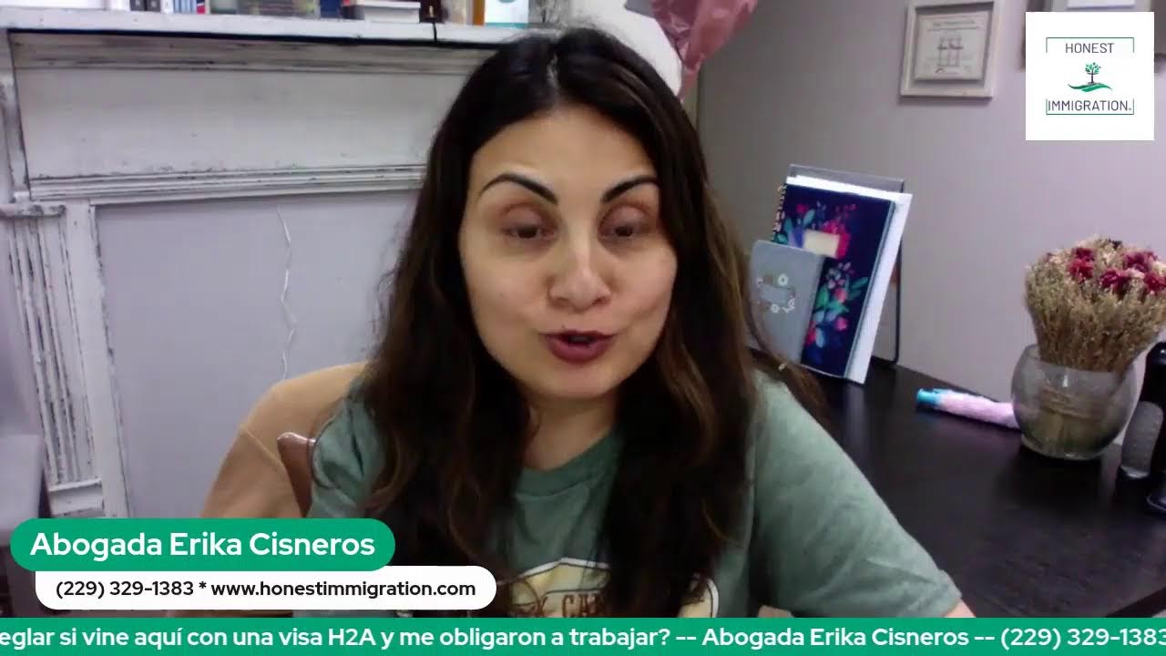 ¿Puedo arreglar si vine aquí con una visa H2A y me obligaron a trabajar