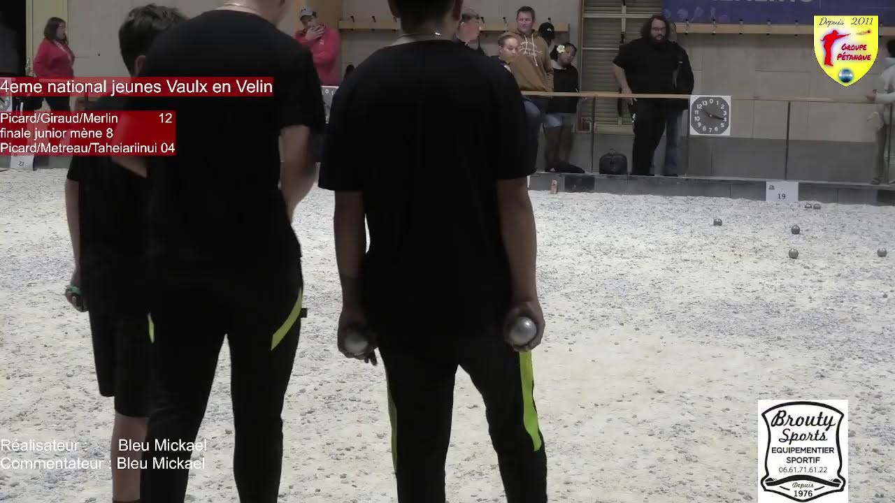 Miniature : National jeune Vaulx en Velin finale junior Picard/Giraud/Merlin VS Picard/Metreau/Taheiariinu