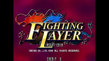 Fighting Layer(Arcade) - Full Playthrough as Janis Luciani