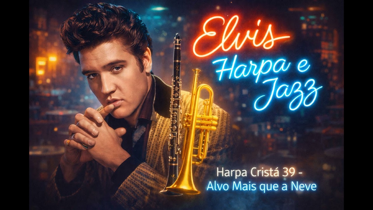 Alvo Mais Que A Neve - Harpa Cristã   39  Elvis, Harpa e Jazz