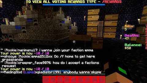 Hacker IN mc central factions!