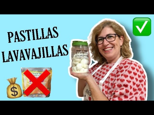 BUENO  Sal en pastillas, especial para lavavajillas y