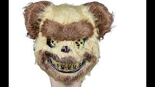 Halloween Mask Plush Bunny Rabbit Panda Wolf Killer Creepy Mask Horror Masque Bloody from Aliexpress