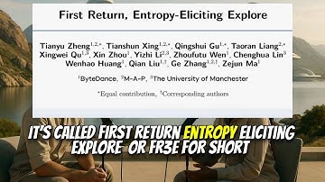 First Return, Entropy-Eliciting Explore (Jul 2025)