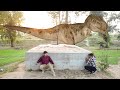 Trex chase  part 1  jurassic world fan movie